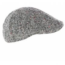 Casquette Bec de Canard Gatsby Noir - Traclet - 57 cm - Laine /polyester/polyamide - Italie