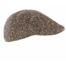 Casquette Bec de Canard Gatsby Marron - Traclet - 60 cm - Laine /polyester/polyamide - Italie