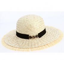 Capeline en Paille Elsa Femme Traclet - Taille unique - Paille - Italie