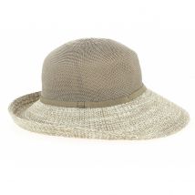 Capeline/ Chapeau Cloche Frida Polyester Mocha/Blanc Rigon headwear - 57-59 cm - polyester - Chine