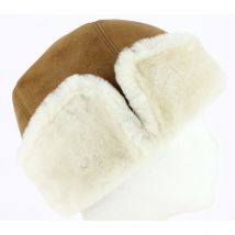 Toque / Chapka Cossak Mouton Camel Traclet - S - 54/55 cm - mouton - Italie