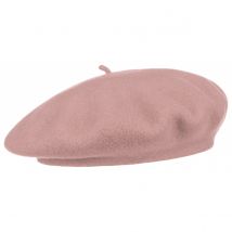 Béret Basque Barascon Rose - Traclet - Taille unique - laine vierge/cachemire - République Tchèque