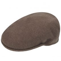 Casquette Plate Kangol 504 Taupe - L - 58/59 cm - Laine - Taiwan