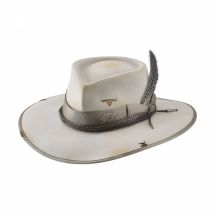 Chapeau Traveller Searing Desert Gris Bullhide - M - 56/57 cm - Feutre Laine - Colombie