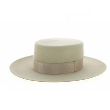 Chapeau Santiago - Cordobes Feutre Laine Vanille Traclet - 58 cm - Feutre laine - Espagne