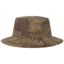 Chapeau Bob Coton Huilé Camouflage Stetson - L - 58/59 cm - Coton - Chine