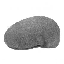 Casquette Plate 504 Hiver Gris Foncé Kangol - XL - 60/61 cm - Laine - Taiwan