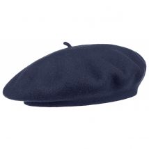 Béret Basque Barascon Marine Traclet - Taille unique - Laine/Cachemire - République Tchèque