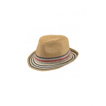 Chapeau Trilby Enfant Hare Paille Papier Naturel Barts - 53-55 - Paille Papier - Chine