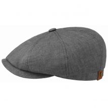Casquette Hatteras Lin Anthracite Stetson - 56 cm - Lin - Allemagne