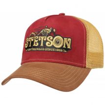 Casquette Baseball Trucker On the Road Coton Stetson - Taille unique - Polyester - Chine
