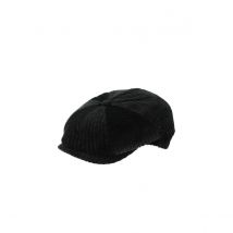 Casquette romain gros veloursNoir