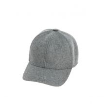 Casquette baseball grise - Crambes - Gris - 57 cm - Laine - France