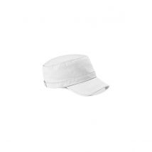 Casquette Army Blanc Coton - Beechfield