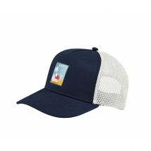 Casquette Baseball Wattle Blanche/Bleue - Barts - 57-59 cm - Coton/polyester - Chine