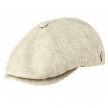 Casquette 8 cotes écolo La Tour - Flechet - 61 cm - Lin - France
