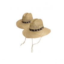 Chapeau de randonnée en paille