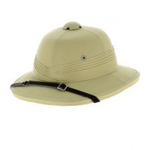Casque Colonial Indian Kaki - Traclet - S/M - Coton - Vietnam