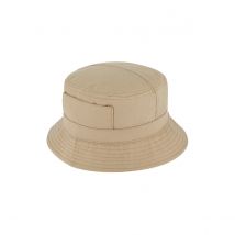 Bob - chapeau tissu beige