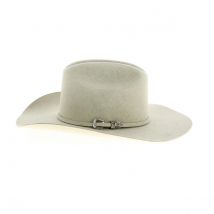 Chapeau Cowboy 6 Crosses Feutre Laine Beige - Bullhide