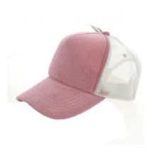 Casquette Trucker Barbe à Papa Rose - Atlantis - Taille unique - Polyestère - Chine