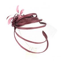 Chapeau de Cérémonie Malorie Paille/Sisal - Traclet - Taille unique - Paille - France