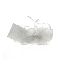 Bandeau de Cérémonie Blanc - Traclet - Taille unique - tissu/polyester - France