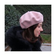 Béret Classique Rose Pâle Le Béret Français - Taille unique - Laine - France