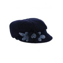 Casquette Gavroche Le Lana laine bleu marine - Traclet - Taille unique - Polyestère - Italie