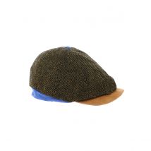 Casquette Gavroche rayée marron Basile - Traclet