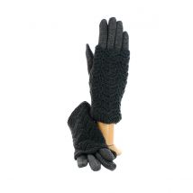Gants tricotés gris - Traclet - S - Doublure : acrylique - Chine