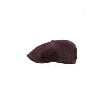 Casquette Hatteras Cord Coton Bordeaux - Stetson - 57 cm - 98 % coton/élasthanne - Bulgarie