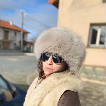 Toque cuir Chaponik Aleksandra - Traclet