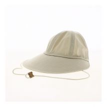 Casquette Visière Nadine Coton Beige - Crambes