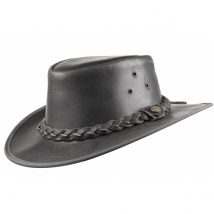 Chapeau Australien Adventure HOOLEY - SCIPPIS - Traclet - M - 56/57 cm - Cuir - Australie