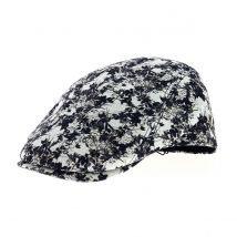 casquette plate feuillage marine mtm