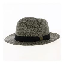 Chapeau Traveller Franko UPF50+ Gris Paille Papier - Traclet