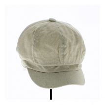 Casquette Gavroche Edy Beige - Traclet - Taille unique - polyester coton viscose - Chine