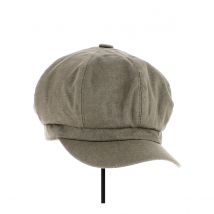 Casquette Gavroche Edy Taupe - Traclet - Taille unique - polyester coton viscose - Chine