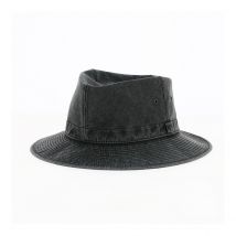 Chapeau Camargue Arles Grignan Noir - Crambes - 57 cm - Coton - France