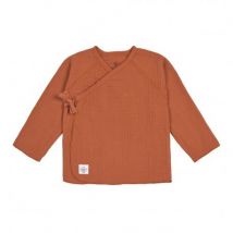 Mull Kimono - Bio-Baumwolle - Rust