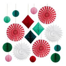 Deko Kit - Christmas Honeycomb