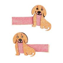 Souza for Kids - Haarspangen Veera - Hund - Lachs