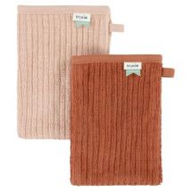 2 Toilettenhandschuhe - Hush Rose