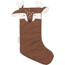 Weihnachtsstrumpfhirsch - Kastanie