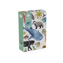 Riesenpuzzle - Tiere der Welt (350 Teile) - Ab 7 Jahren - Moulin Roty