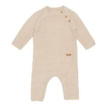 Strampler aus Strick Sand - Little Dutch