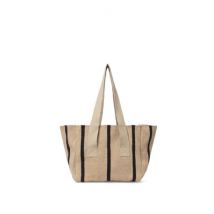 Picknicktasche für den Garten - Sand/Schwarz