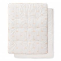 Krabbeldecke - swan pale peach (75x95)