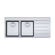 Franke - Mythos Inox Myx221 - Evier De Cuisine à Fleur De Plan - Inox 959254
